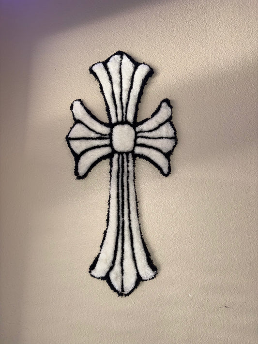 Chrome Heart Cross v1 Rug